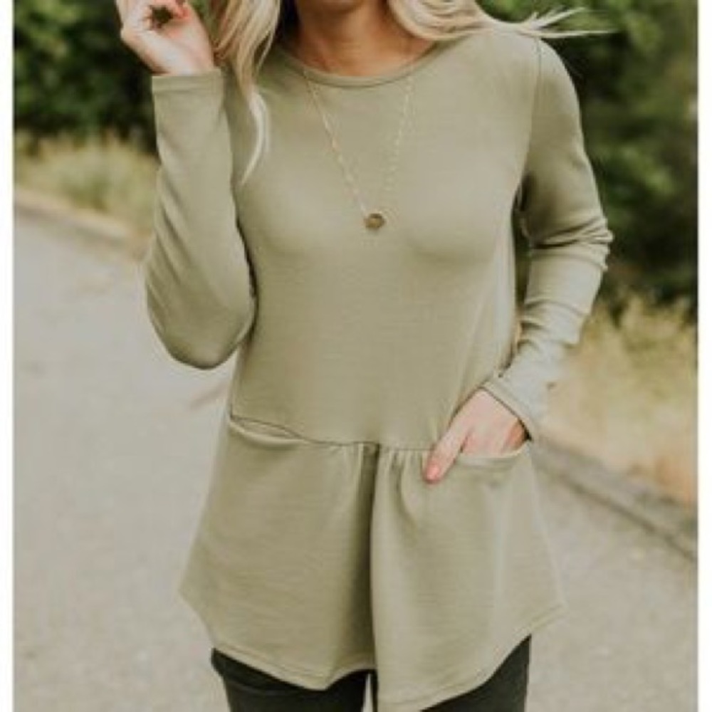 Roolee Peplum Top